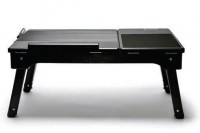 MESA PORT√ÅTIL PARA NOTEBOOK COM 3 LEDS E 4 ENTRADAS USB